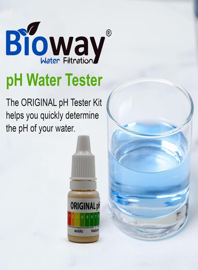 BIOWAY pH Testing Drops with Colour Chart, 1 Bottles, Range 1.0-14.0, for Water Quality Testing - Image 3